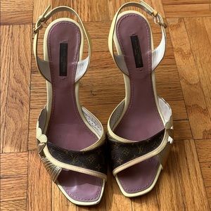 Louis Vuitton sandals 38.5